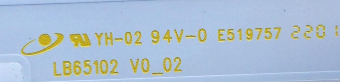 KIT DE LEDS PARA TV SONY (11 PZ) / NUMERO DE PARTE LB65101 V0_02 / 13496 / LS65D / LS122 / M2CE96 / PANEL SD650DUA-6 / MODELO KD-65X75K / KD65X75K - Imagen 4